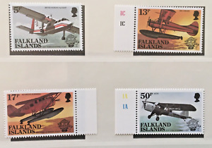 Luftfahrt,Falkland Dependencies 1983 Flugzeuge postfrisch