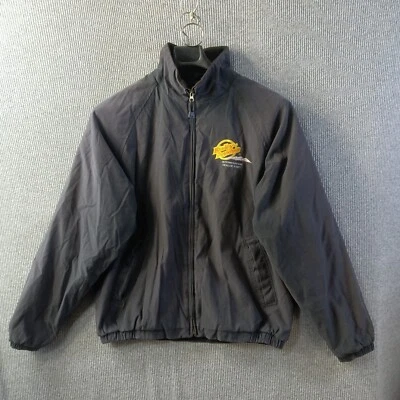 WearGuard Fleece Lined Jacket Men L Black Harley Davidson Dealer Staff Full Zip - Image 1 of 4