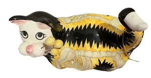 Vintage AMY LACOMBE Whimsiclay "Scully" Katze Limited Edition leuchtet im Dunkeln Figur - Bild 1 von 6