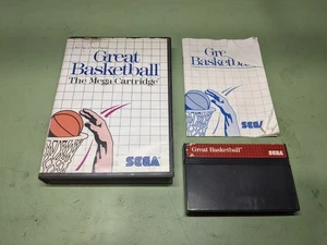 Great Basketball Sega Master System Complete in Box - Picture 1 of 6