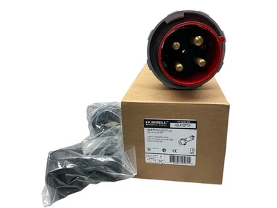 Hubbell Wiring Device-Kellems HBL4100P7W IEC- Pin And Sleeve Connector,100A,480V - Image 1 of 2
