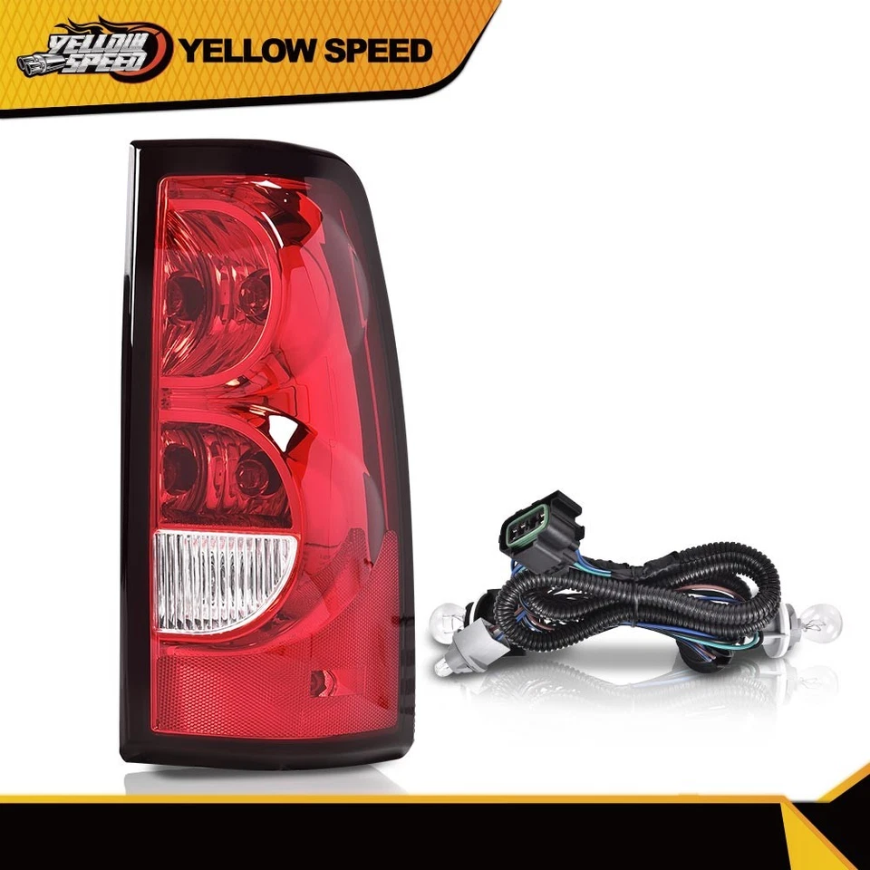 Fit For 1999-2006 Chevy Silverado Tail Lights Lamps Driver+Passenger Side - Image 1 of 1