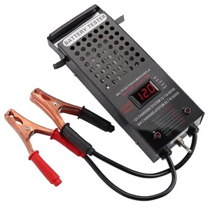 AUTTGINN 6/8/12/16/24V Battery Load Tester Automotive Car LCD, Black - Picture 1 of 6