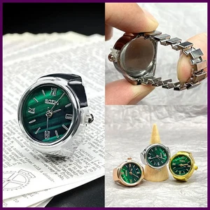Kiss Jewelry Green Digital Quartz Finger Watch Rings for Women Men Couple - Picture 1 of 60