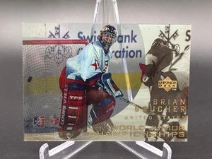 1997-98 Upper Deck Brian Boucher World Junior Championships Acetate No. 148 - Picture 1 of 10