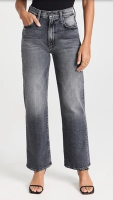 Pantalones de mezclilla MOTHER Superior The Rambler cremallera inundación talla 29 pierna recta a la vista exterior Foto 1 de 4