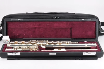 Yamaha Flute YFL-312S Silver Made in Indonesia w/Hardcase Used Fm Japan #L25450 - Image 1 of 4