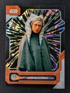 2024 Topps Star Wars High Tek - Hyperspace Ahsoka Tano #5 Gold 26/50 - Picture 1 of 3