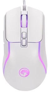 Marvo Scorpion M292 WH CAPO wired Gaming Mouse 7 colors lighting 8000 DPI - Whit - Picture 1 of 6