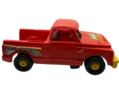 Camioneta pickup Sesame Street Cross Country roja Hong Kong calcomanías originales 1976 Foto 1 de 4