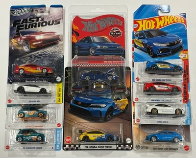 Hot Wheels RLC, Premium, & Treasure Hunt Honda Lot Of 10 - Image 1 of 4