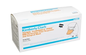 20 Kimberly-Clark Tecnol FluidShield PFR95 N95 Filtro Respirador y Mascarilla Quirúrgica - Imagen 1 de 3