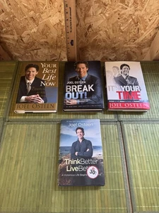 4 Joel Osteen verschiedene Titel Erfolg, Inspiration Hardcover Bücher - Bild 1 von 21