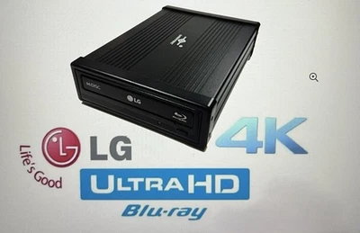 External LG WH16NS40  4K ULTRA HD Blu-ray Drive, UHD Friendly!! FW v1.00 - Image 1 of 4