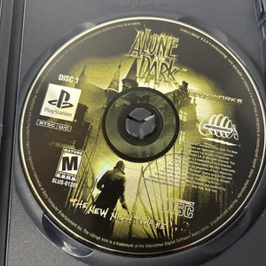 Alone in the Dark: The New Nightmare For PS1- Disc Only- Disc 1 Only- Tested - Picture 1 of 5