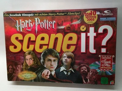 MATTEL - SCENE IT? - HARRY POTTER - DAS FESSELNDE KINOQUIZ - DVD SPIEL - 2005 - Bild 1 von 3