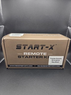 Start-X Remote Starter Kit 2014-2019 Toyota Corolla Factory Key-Start New Sealed - Image 1 of 4