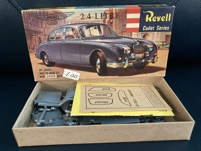 De colección Nuevo Revel 2.4 Litros Jaguar Cadet Series Modelo Hobby Kit Gran Bretaña Foto 1 de 4
