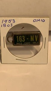Vintage 1803-1953 Ohio Dav Tag (163 MV) - Bild 1 von 2