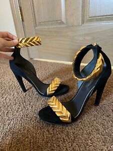 mejores ofertas Zapatos tacón para mujer Oro Louis Vuitton eBay