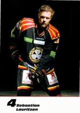Sebastian Lauritzen 2013-14 Brynas IF Postcard