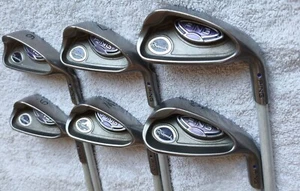Ping Rhapsody Ladies iron set 6-SW. Ladies Graphite shafts. FREE UK P&P - Picture 1 of 8