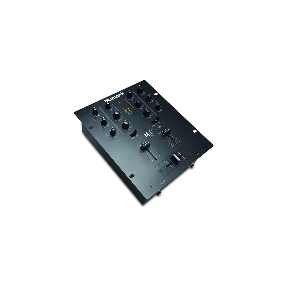 NUMARK M101USB Black 2-Kanal USB Mixer - Bild 1 von 2