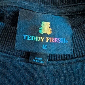 Teddy Fresh Crewneck Black Sweatshirt Size M - Picture 1 of 6