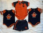 Syracuse University orange Babykleidung Set Größe 3-6, 6-9, 6-12 EUC