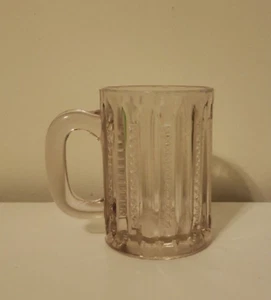 Vintage EAPG Child Size Mug Kokomo #209 Drinking Cup Brilliant Stars Stripe - Picture 1 of 9