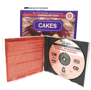 Cooking For Today CD ROM Vegan Stir Fries Pasta Chichen Cakes Dessert Cookbook - Picture 1 of 24