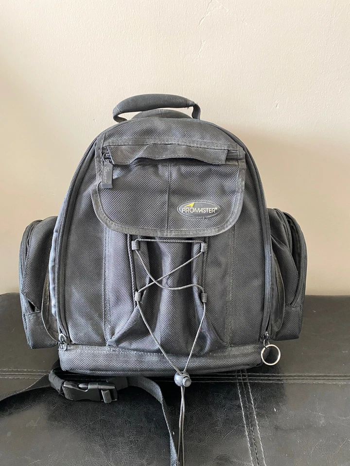 Promaster Digital Elite 4732 DSLR Camera Sling Pack Shoulder Backpack Black - Image 1 of 3