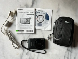 Canon PowerShot Digital ELPH SD1400 IS 14.1MP Digital Camera Black