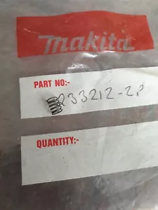 Makita compression spring 6 for 6833,6834,6835D,6836,6837,6843,6844 - Picture 1 of 1