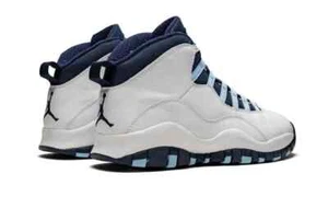 NIKE AIR JORDAN 10 RETRO ICE BLUE 2005 Sneaker Men Size 9 NIB 310805-141 - Picture 1 of 4