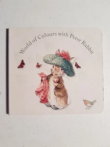 Board Book - World Of Colours With Peter Rabbit 2006 Beatrix Potter  - Picture 1 of 10