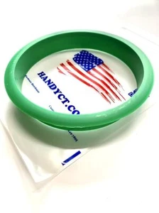 HandyCT Trash Grommet 6" Round, Plastic 1044 (Green) - Picture 1 of 1