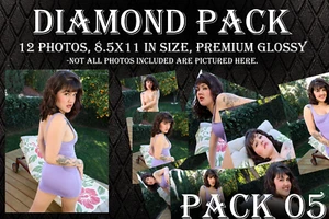 Daisy Taylor DIAMOND PACK 05 | Glossy Borderless Photo set of 12 | 8.5 X 11 - Picture 1 of 2