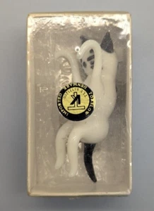 Torslow Denmark Katzen Figur Glas Handarbeit Vintage - Bild 1 von 3