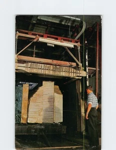 Postcard Gang Saw Vermont Marble Company Mill Proctor Vermont USA - Picture 1 of 2