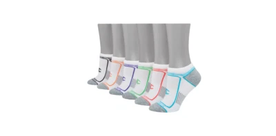 Champion feminino 6 peças. Meias No-Show tamanho único - Imagem 1 de 4