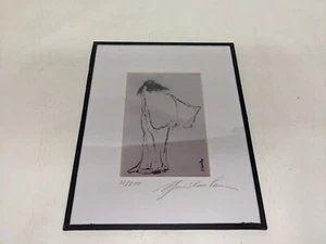 VINTAGE ARTIST YUN SHAN LAU SIGNED 11/200 Ltd EDITION ASIAN ART LITHO PRINT (S2) - Picture 1 of 8