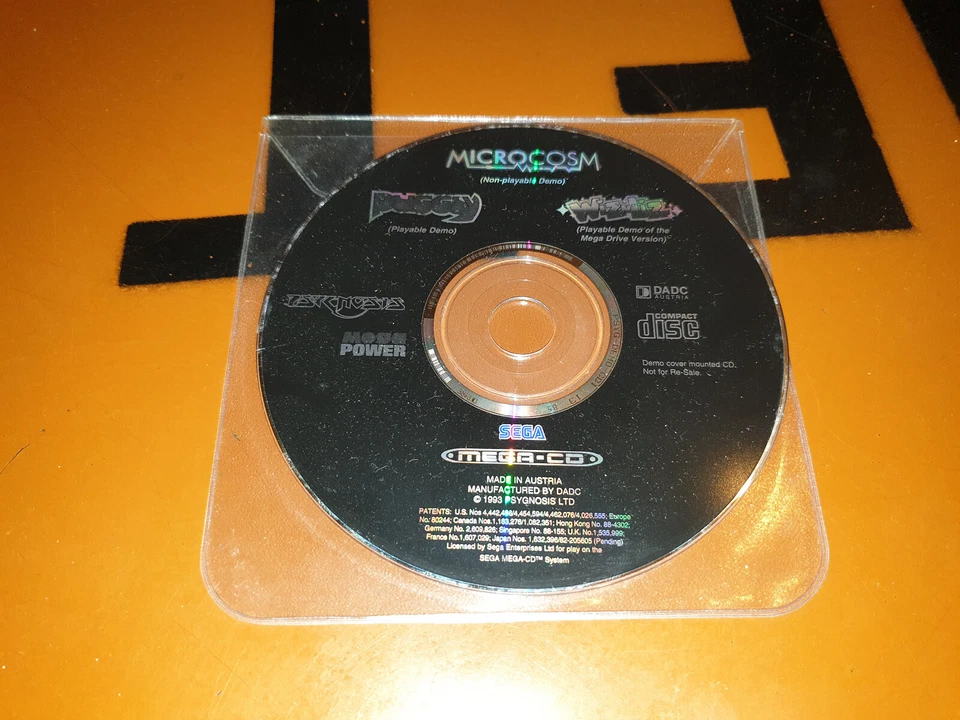 ## SEGA Mega-CD - Microcosm & Puggsy & Wiz n Liz Demo Disc (nur die CD) ## - Bild 1 von 1