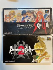 boxed NINTENDO SUPER FAMICOM ROMANCING SA・GA　1 &  2