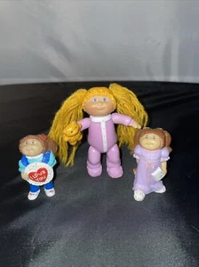 Vintage 80er Kohl Patch Kinder Mini Figuren PVC Figuren Spielzeug - Bild 1 von 2