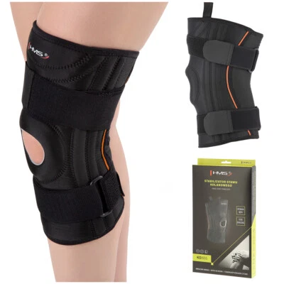 HMS | Kniebandage Knieorthese Scharniergelenk Sport Kniestütze Schoner Training