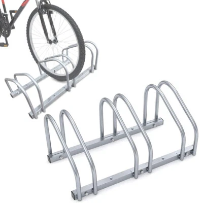 LUPEX SHOP RASTRELLIERA SUPPORTO PER 3 BICICLETTE STAND PAVIMENTO PARETE PORTABICI ACCIAIO