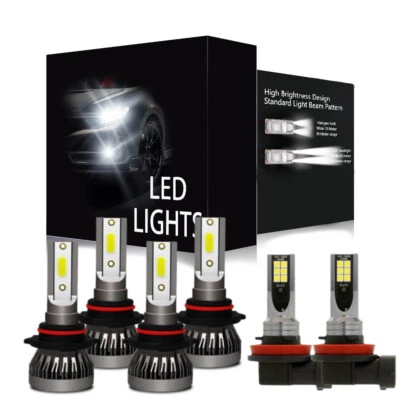 Kit de actualización de bombilla antiniebla alta-baja de faros LED 6000K para Nissan Armada 2012-2014 Foto 1 de 4