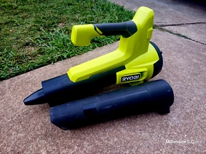 Ryobi ONE+18V 100MPH 350CFM Cordless Battery Variable Speed Jet Fan Leaf Blower - Picture 1 of 5