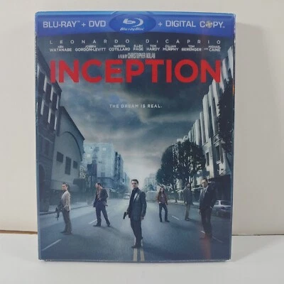 Inception w/ Lenticular Slipcover 3 Discs Blu-ray + DVD + Digital - Image 1 of 4